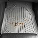 AmazonBasics - Alfombrilla de goma ultrarresistente para coches, todocaminos y camiones hecha...