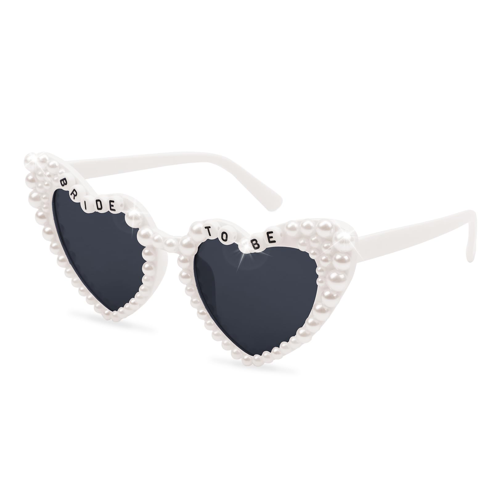BAHABY Heart Sunglasses Bride to Be Glasses for Women