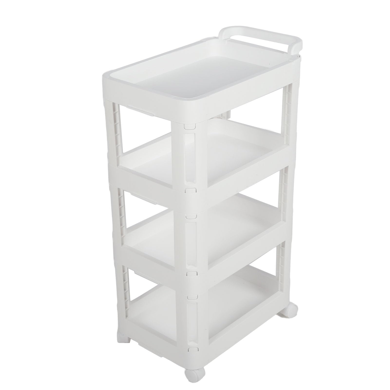 Carro de Almacenamiento con Ruedas, Carros Utilitarios Móviles Portátiles de Gran Capacidad, Carro Organizador con Ruedas, Ideal para Sala de Estar, Cocina, Organización del Hogar (820)