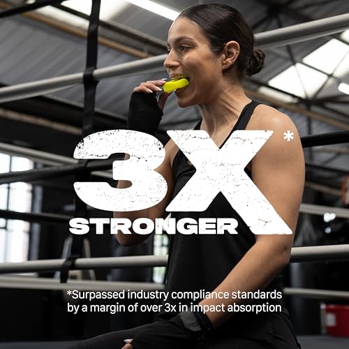 SAFEJAWZ Mouthguard Slim Fit, Adult and Junior Gum Shield with Case for Boxing, MMA, Rugby, Martial Arts, Judo, Karate, Hockey and All Contact Sports - Image 3