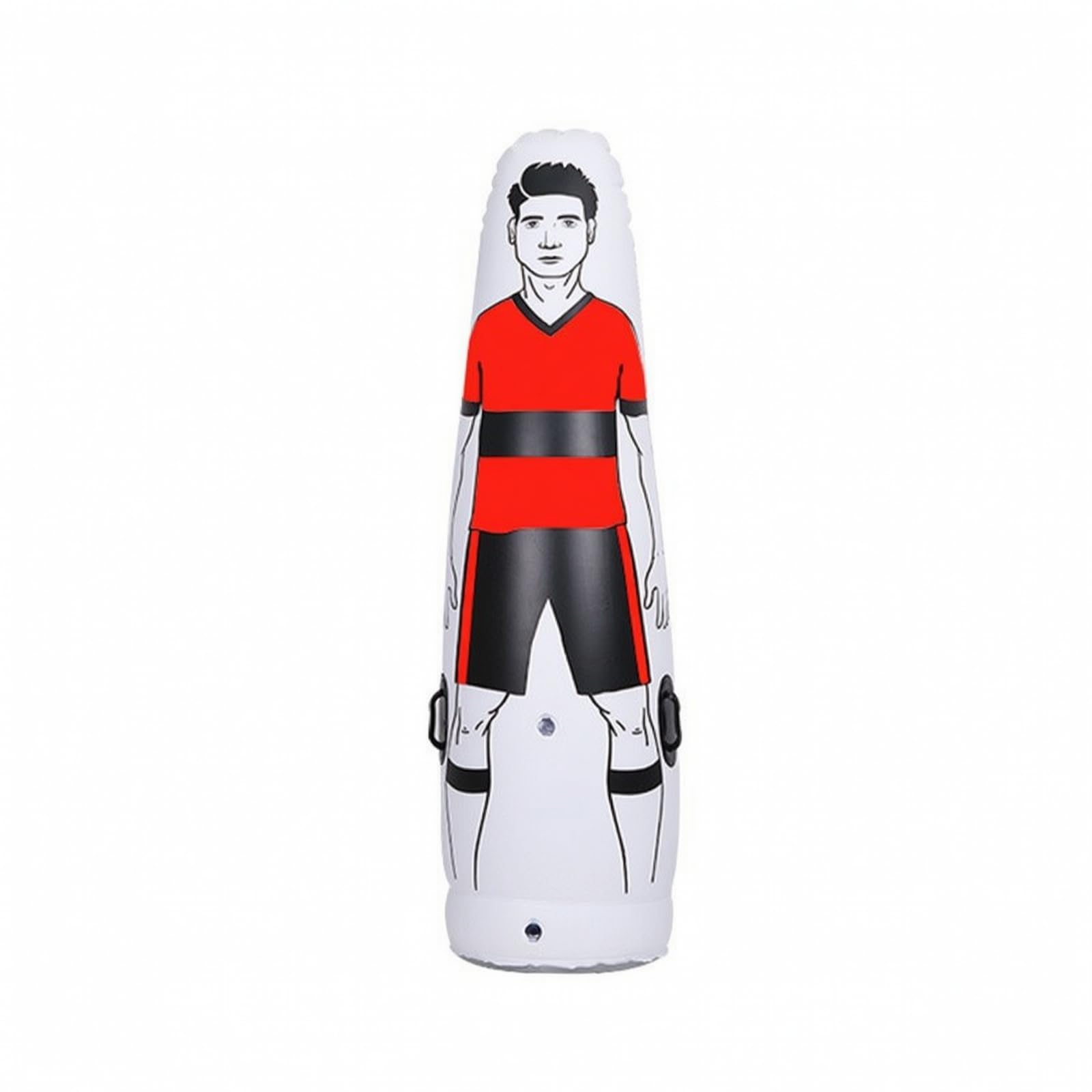 Ronyme Manichino da Calcio Gonfiabile in PVC Manichino da Gonfiabile Leggero Attrezzatura Sportiva per Club Sportivi, Campo di namento