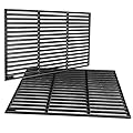 GRISUN Grill Grates for Masterbuilt Gravity Series 1050 Grills, Heavy Duty Cast Iron Grill Grids for Masterbuilt 1050 Digital Charcoal Grill + Smoker, 2 PCS