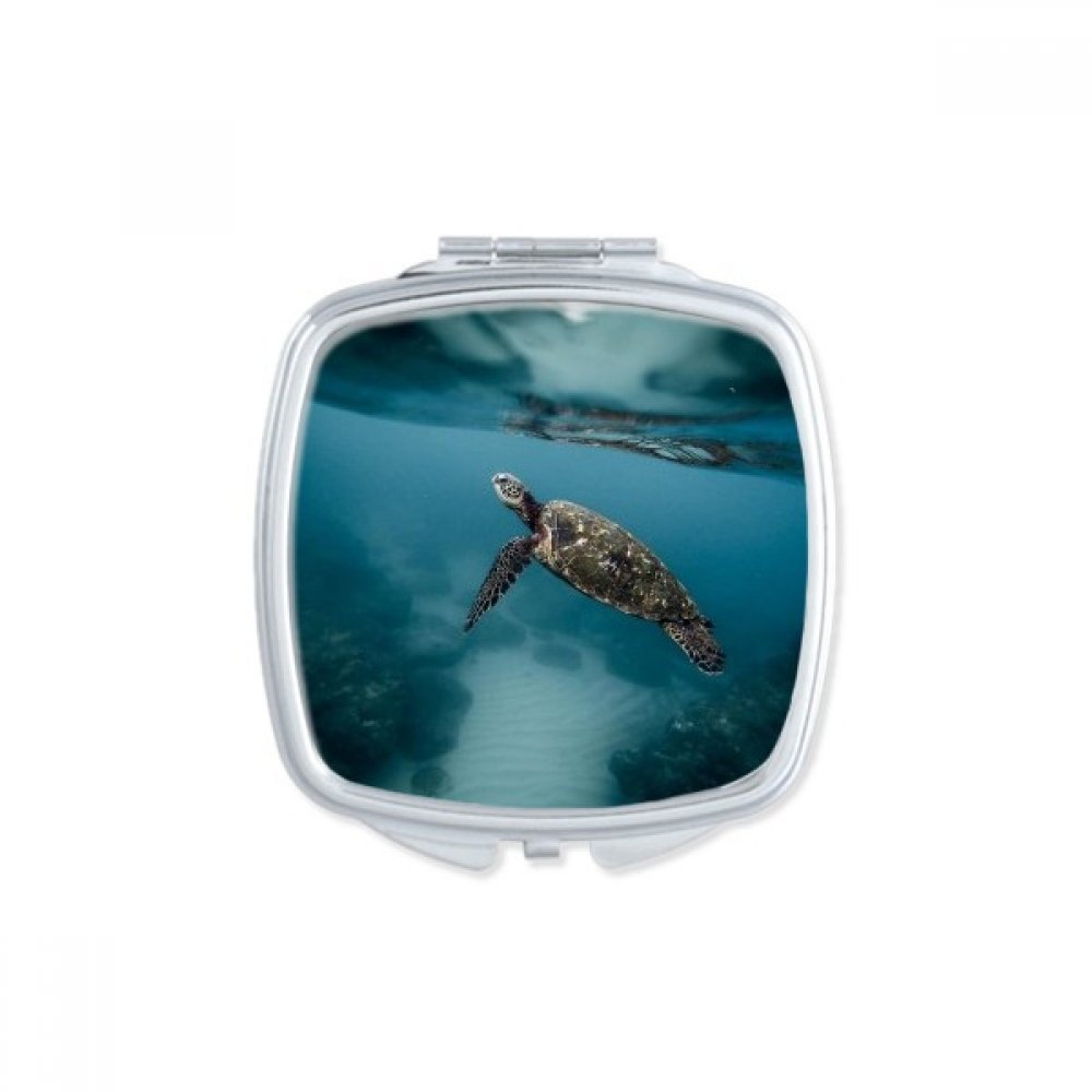Miroir compact tortue de mer mignon petit cadeau pour anniversaire