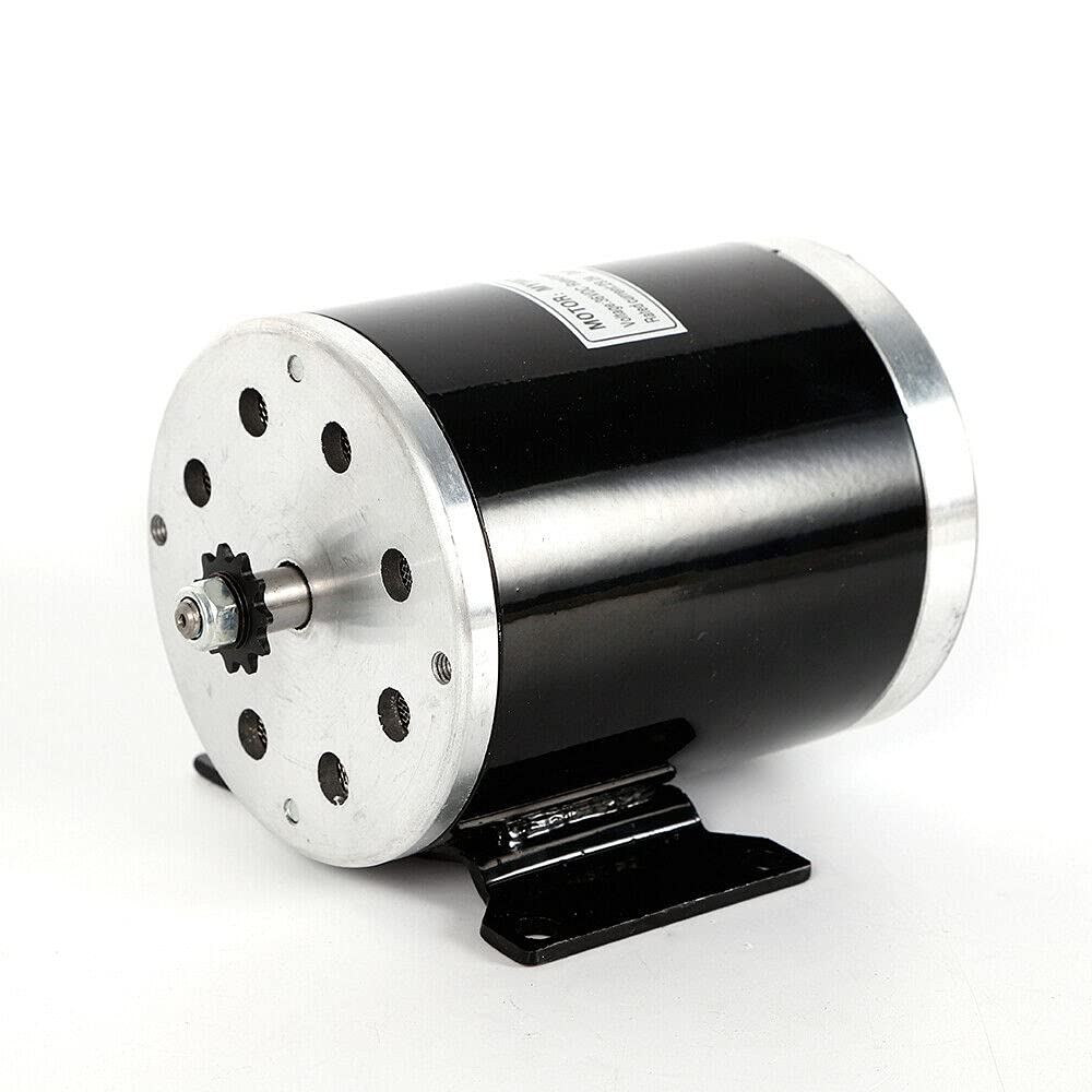 LNUJIUN Electric Brush Motor Kit 36V 800W Brushed DC Motor with Speed Controller MY1020 Bicycle Motor Engine for Tricycle, Electric Scooter, Extreme Scooter