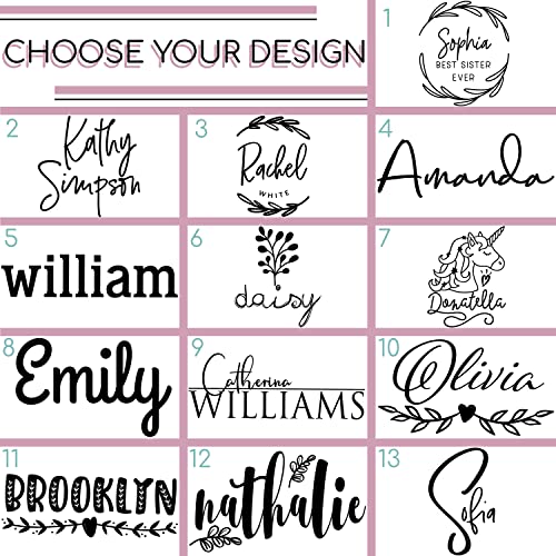 Personalized-Tumblers-Stainless-Steel-20-oz-Tumbler-wLid-13-Designs-Personalized-Cups-Double-Walled-Insulated-Coffee-Cup-for-Gym-Fitness-Hot-and-Cold-Drink-Use-Black