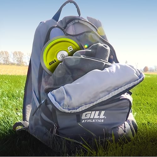 image for Gill Athletics 1.6 Kg Throwing Discus - Low Spin Metal Discus with 60%