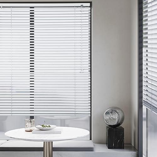 Sekey Klemmfix-Jalousie für Fenster freihängend, 25mm Alu-Lamellen, mit Bohren, inklusive Montagematerial Aluminium-Jalousie ohne Bohren… – Ansicht 5