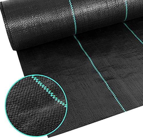 Homion Onkruidbestrijding Killer Guard Grond Stof Membraan Cover Bescherm Tuin Landschap 5m x 4m (20 m²)