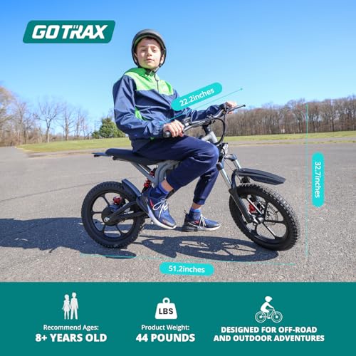 Gotrax ASTRA Electric Dirt Bike, 16 Inch Pneumatic Tires thumb #5