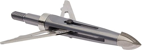 Miniatura 2 de New Archery Products Killzone 2 Blade - Puntas de flecha mecánicas de despliegue trasero para caza con arco con diámetro de corte de 2" y diseño de