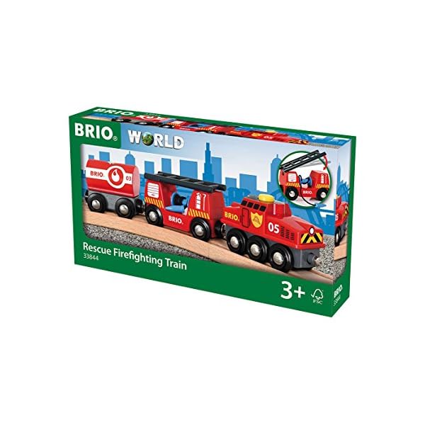 BRIO World 33772 Großes Schienensortiment 50 Teile – Schienen Set für die BRIO Eisenbahn – Kleinkindspielzeug empfohlen… – Bild 6