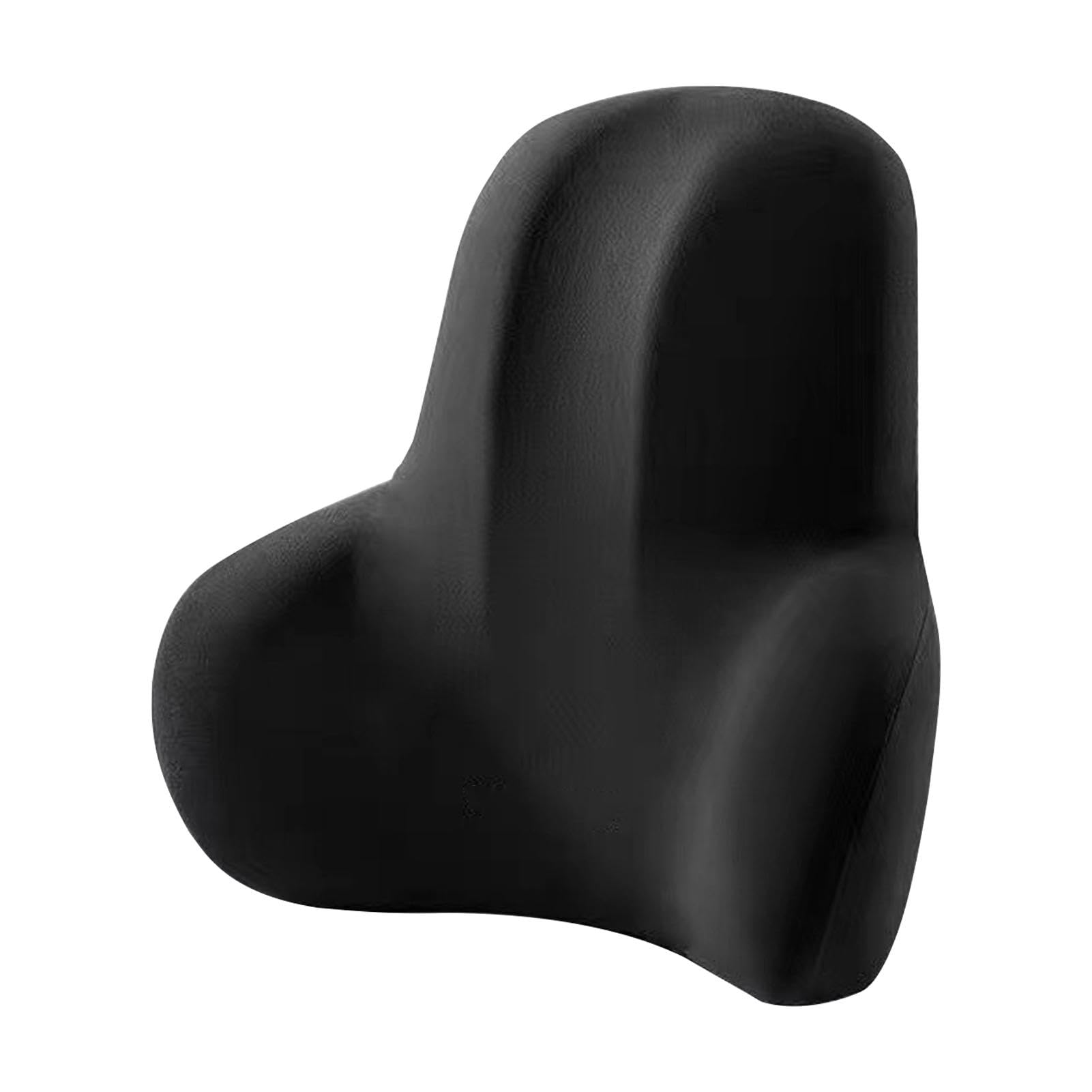 Lumbar Support Pillow Memory Foam Back Support for Pain Relief, Car Waist Supports Pillow Back Supports Comfortable Waist Cushion Backs Pillows for Office Chair Bedroom Study Room Home(COLOR:Black)