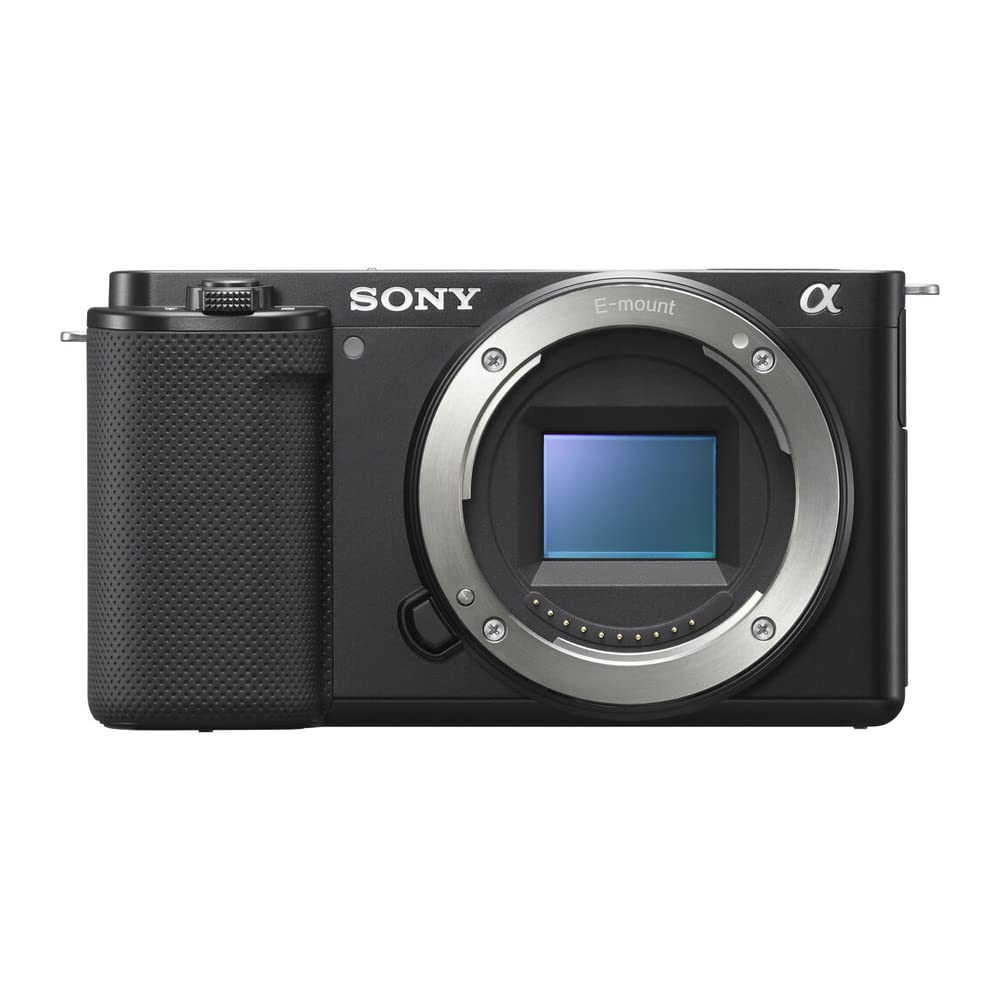 Câmera Fotográfica Zv-e10 Mirrorless Apenas Corpo Preta