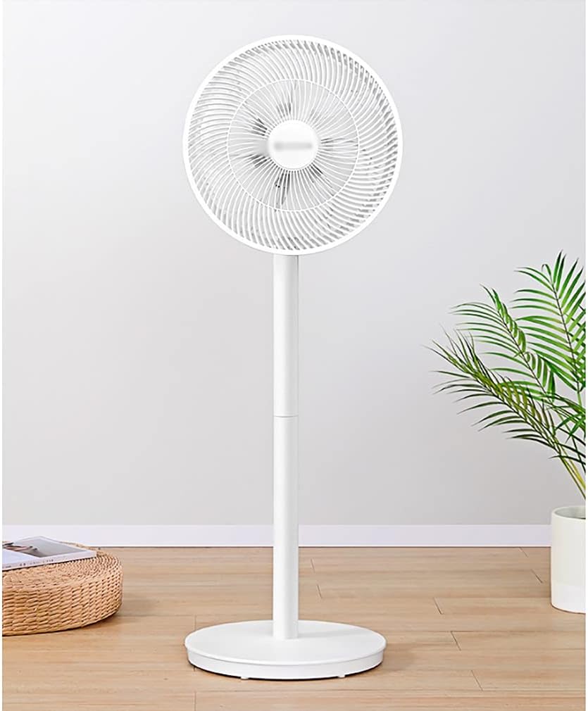 Standing Pedestal Fan Automatic Oscillation Adjustable Height Tilt Pedestal Knob Control 3 Speed Setting for Home Office