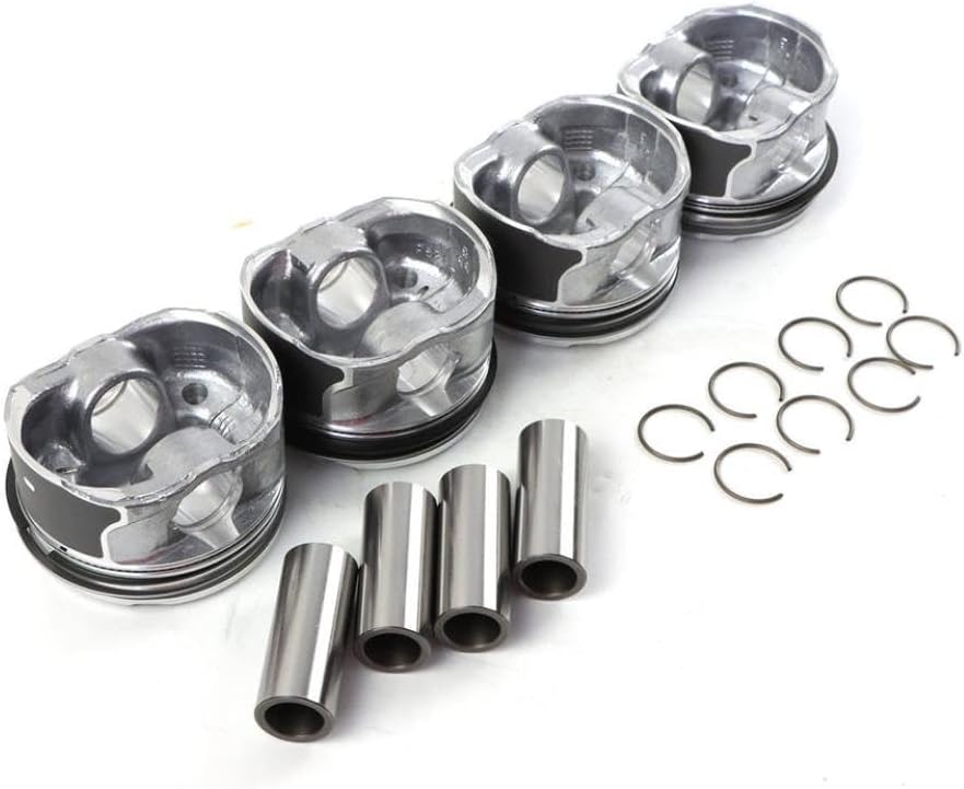 4 Piece Engine Piston And Ring Kit 86mm 19180831 12569638 89018107 12683808 12652809 Compatible With GL8 ES ATS XT5