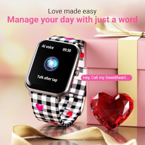 Image of Fire-Boltt Ninja Call Pro Plus Checkmate Smart Watch 1.83 inch with Bluetooth Calling, AI Voice Assistance, 100 Sports Modes IP67 Rating, 240 * 280 Pixel High Resolution (Black Valentine)