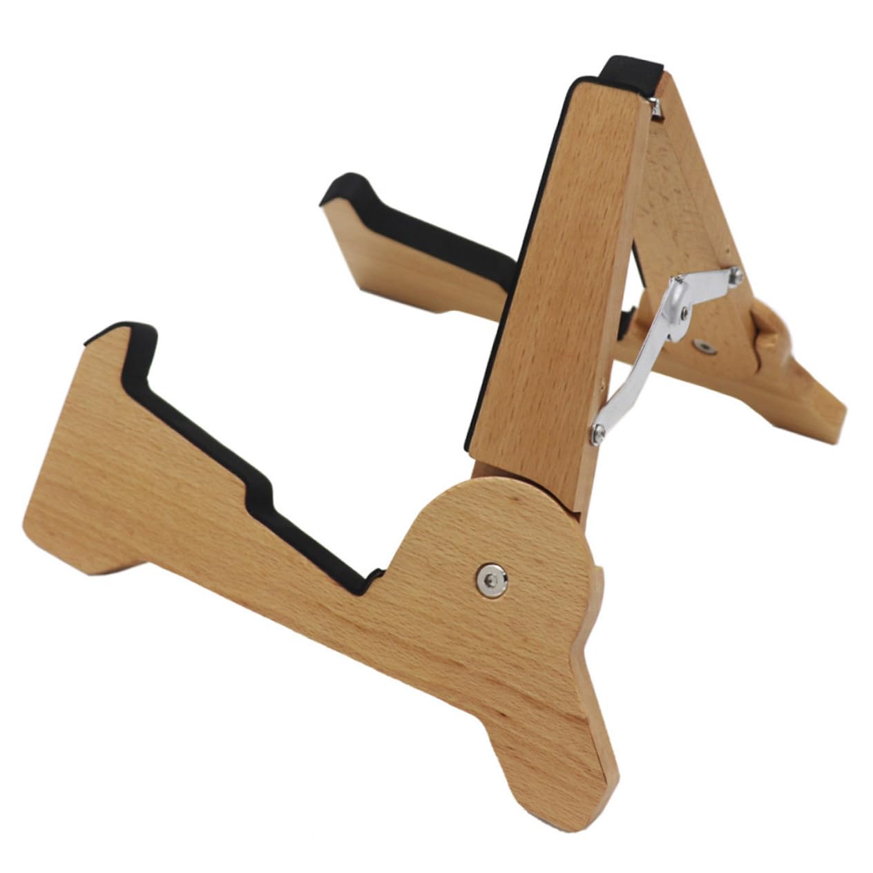 SUPVOX Supporto per Chitarra in Legno Portatile Design Smontabile per Bassi e Violini, per Casa e Negozio di Strumenti Musicali