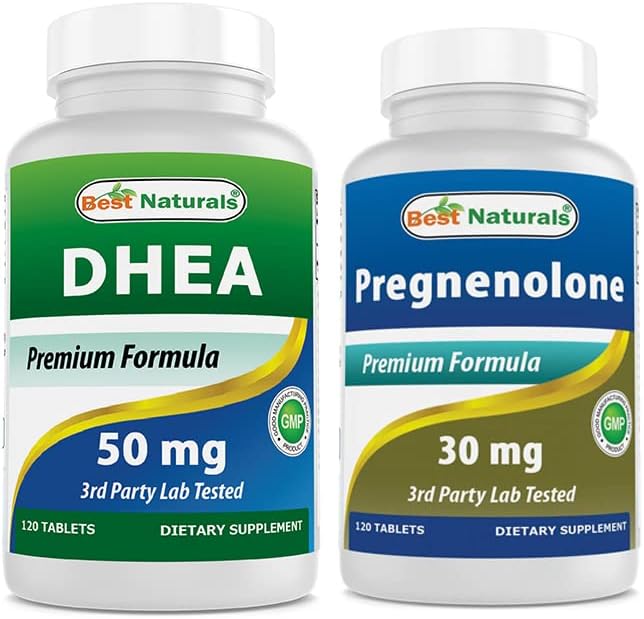 Best Naturals DHEA 50 mg & Pregnenolone 30 Mg Health
