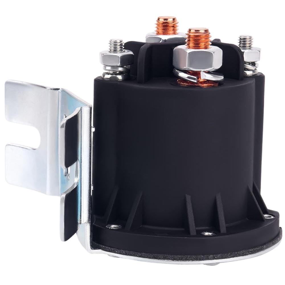 Relè di avviamento 12V Solenoide PowerSeal Contattore CC 4 Terminali Corrente 150A Max 800A Compatibile con M008154-000 HYD08831 6841261212