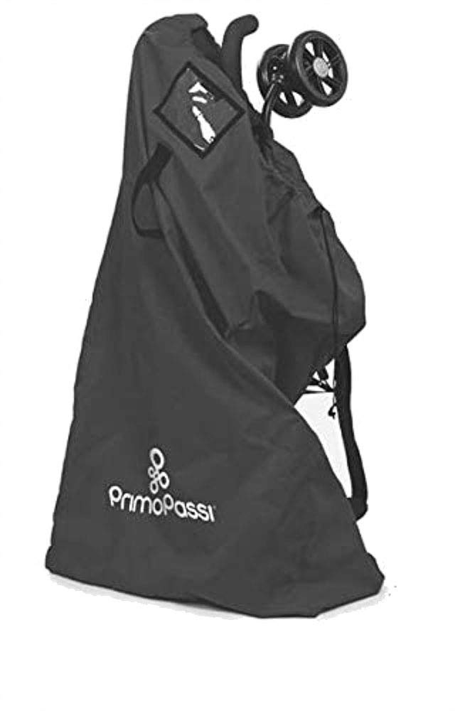 Primo Passi - Stroller Travel Bag | Stroller Airport Gate Check Bag | Protection (Black)