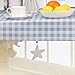 TEKEFT Set of 8 Stainless Steel Starfish Shaped Table Cover Tablecloth Weights