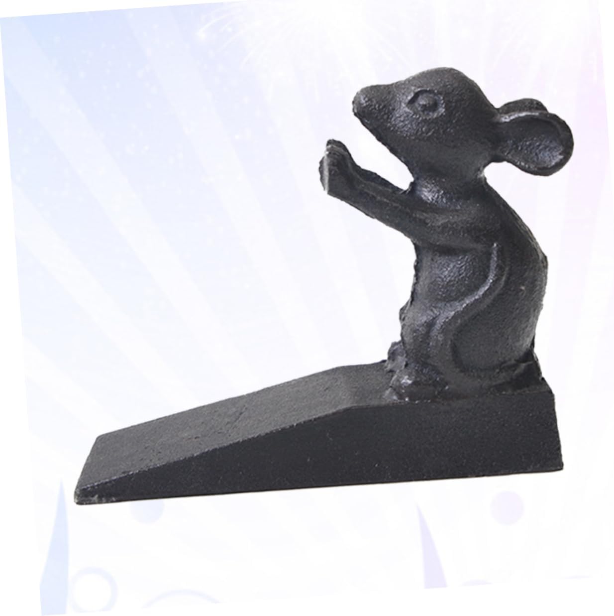 LALAFINA Animal Door Stopper Storm Door Stopper Iron Material Safe Finger Protector