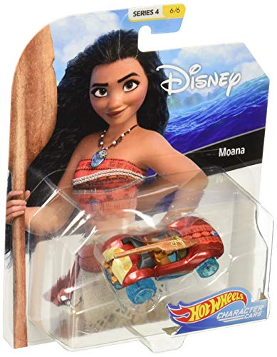 Hot Wheels Moana - Carros de personajes (2018)