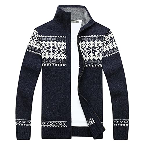 Pull de Noël imprimé mode couple idée cadeau vêtement décontracté pour fêtes - 3