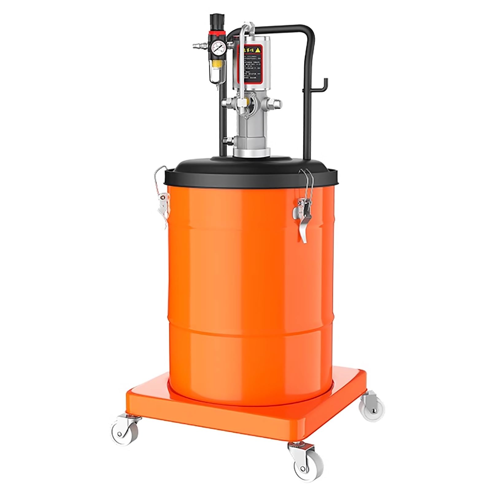 Bomba de grasa neumática, relación de presión 50:1, adecuada para uso automotriz, gran capacidad para cubo de 5 galones, lubricación de aceite de máquina herramienta