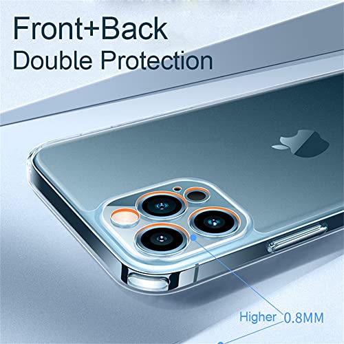 Coque iPhone 12 Pro Max en verre trempé mat transparent antichoc - 5