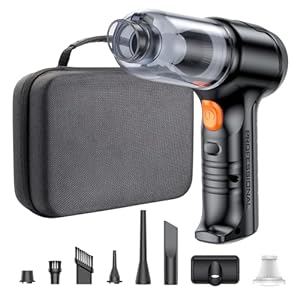 SEALIGHT Mini Vacuum Cordless 18000 Pa Handheld Car Vacuum Cleaner One Touch Empty for Car Home Office Pet