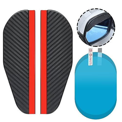 🚗【Compatibilità universale】Questi accessori si adattano facilmente alla maggior parte degli specchietti retrovisori di auto e veicoli, inclusi camion, autobus, trattori, SUV e motocicli.