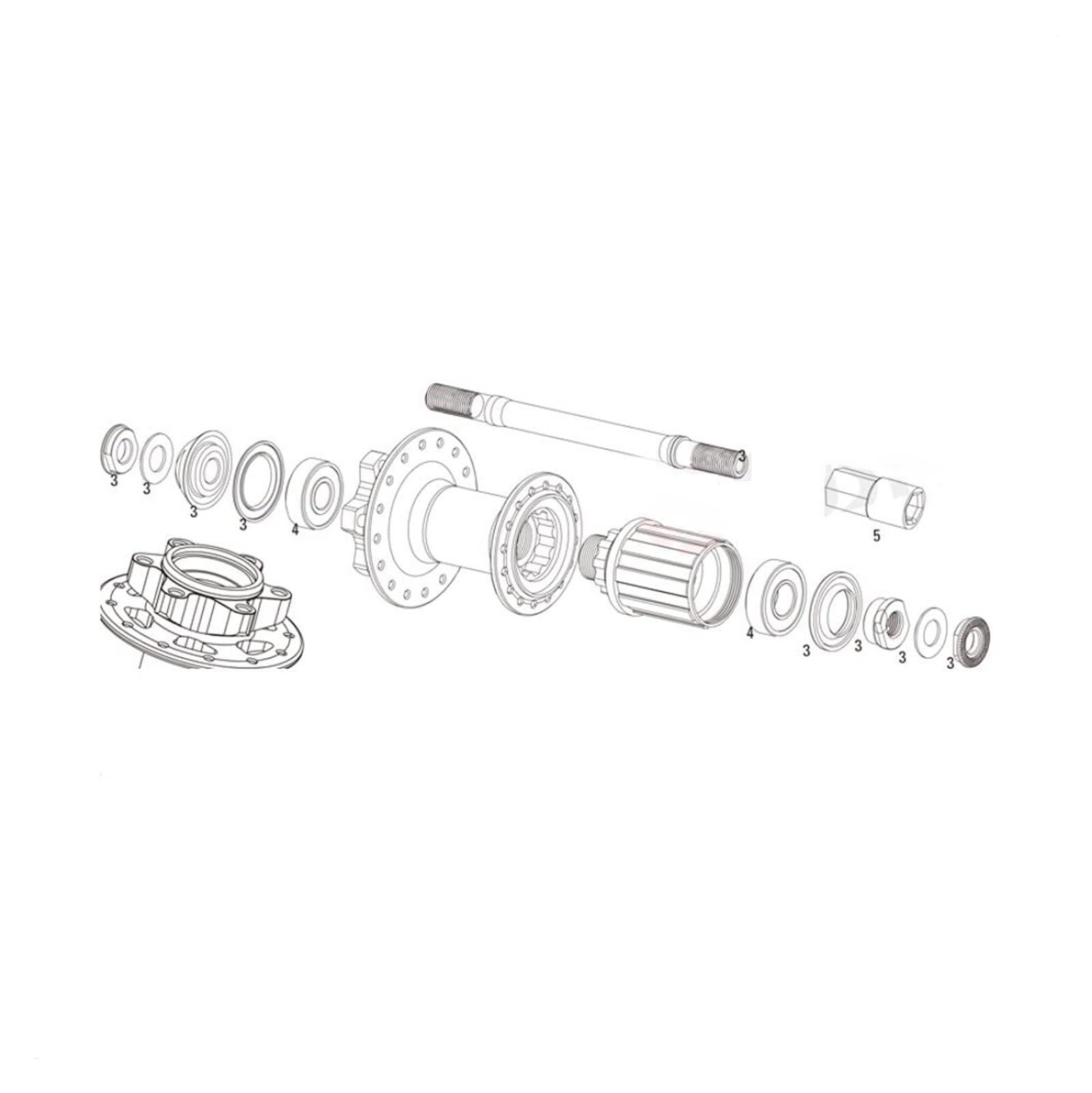 Roulements, 2 pièces MR2297-2RSV portant 9 * 22 * 7mm ABEC-3 moyeu de vélo avant moyeux arrière roue 608/9 RSV roulements à billes