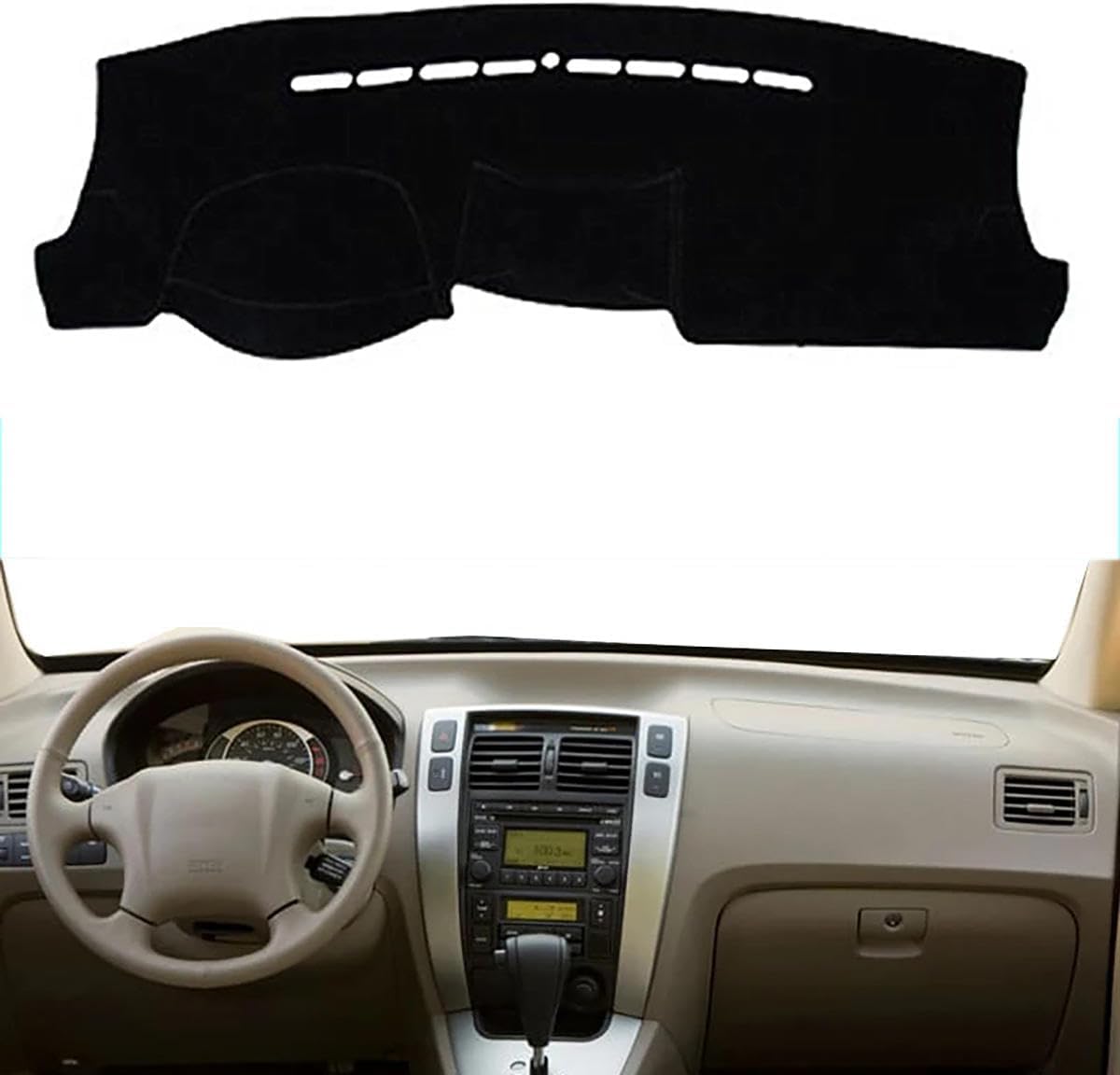 ZhangXD Car Dashboard Cover for Hyundai Tucson 2004–2009