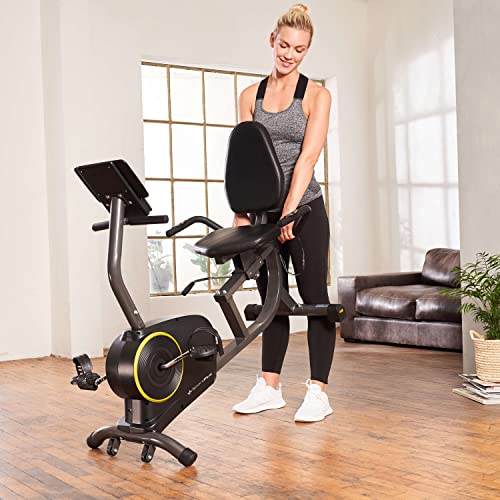 SportPlus | 2022 Modell | Liegeheimtrainer für zuhause mit App-kompatibilität, 24 Stufen & 6 Trainingsprogramme… – Bild 5
