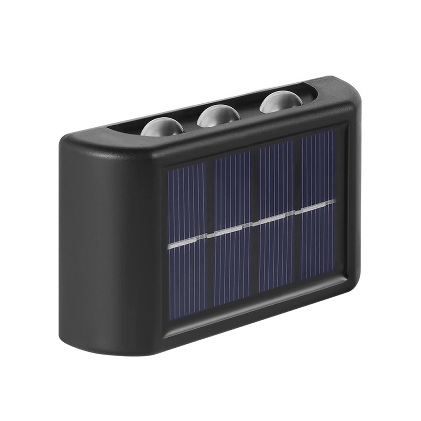 Lámpara solar exterior para iluminar paredes oscuras sin cables ni obras 8