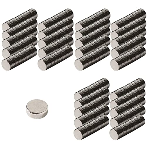 ネオジム磁石 5mm x 2mm STAR FOCUS 丸型 ボタン型 N35