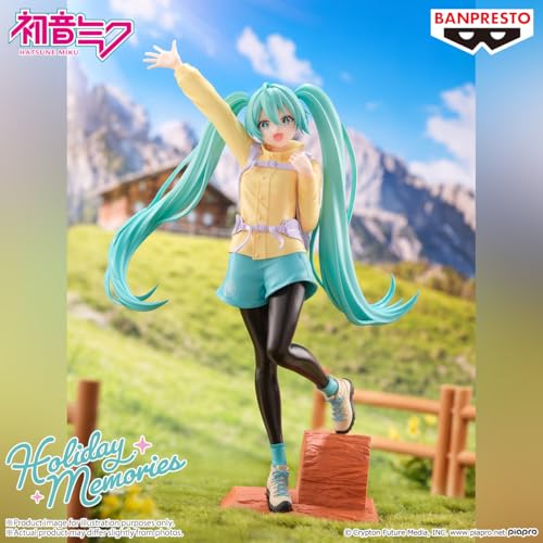 Banpresto Statue Hatsune Miku Mountaineer 20Cm, Multicolor - Image 2