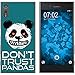 Produktbild PhoneNatic Case kompatibel mit Sony Xperia XZs Silikon-Hülle Crazy Animals Panda M2