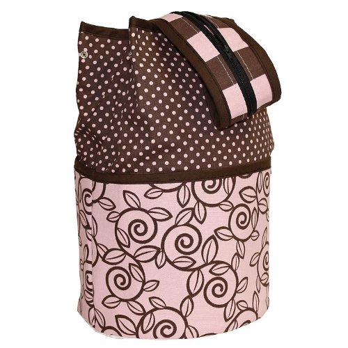 Whirly Pink Backpack Diaper Bag Baby
