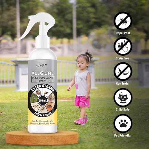 Image of Aifanciey Natural All-in-One Insect Spray | Herbal Indoor Bug Control | Bedbugs, Ants, Mosquitoes, Cockroach, Rat, Lizard, Bedbugs, Spider | Snake & Roaches Treatment | Safe for Home Use