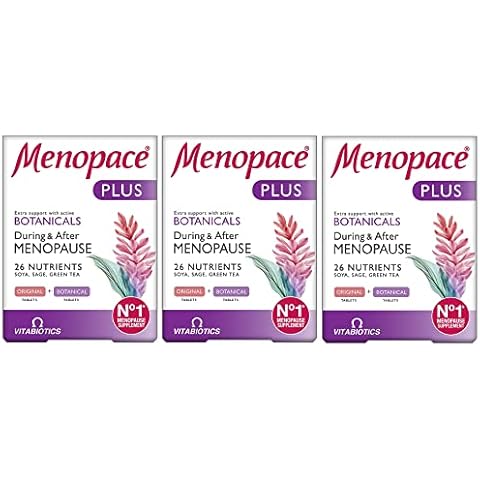 (3 PACK) - Vitabiotic - Menopace Plus | 28/28's | 3 PACK BUNDLE by VITABIOTICS Cover