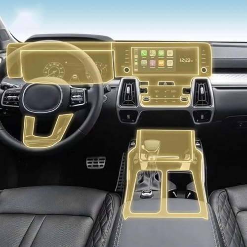 Anti-rayures interieur Kia Sorento MQ4 film protection peinture PPF TPU