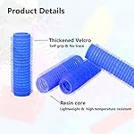 18PCS Self Grip Small Hair Curlers Heatless Roller Hair Curlers Pro Salon Hairdressing Curler DIY Curly Hairstyle Hair Rollers Tools Rat Tail Comb for Women Medium Short Hair(0.8 x 2.4 Inch) - Image 4