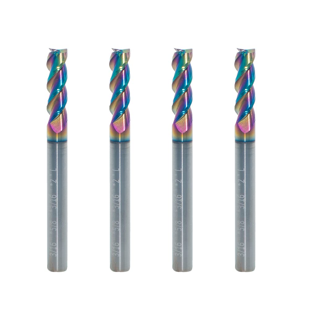 Carbide End Mill - 3 Flute, 3" OAL -12