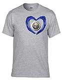  Alfa Romeo Love Herz Logo Auto Gris Fun T-Shirt Camisetas -188 - Gris