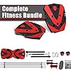 Portable-Home-Gym-Workout-Equipment-with-12-Exercise-Accessories-Including-Heavy-Resistance-BandsAbs-WorkoutPush-up-Stand-Tricep-BarPilates-Bar-and-More-for-Full-Body-Workouts-System-Men-Women Portable Home Gym Workout Equipment with 12 Exercise Accessories Including Heavy Resistance Bands,Abs Workout,Push-up Stand, Tricep Bar,Pilates Bar and More for Full Body Workouts System Men Women