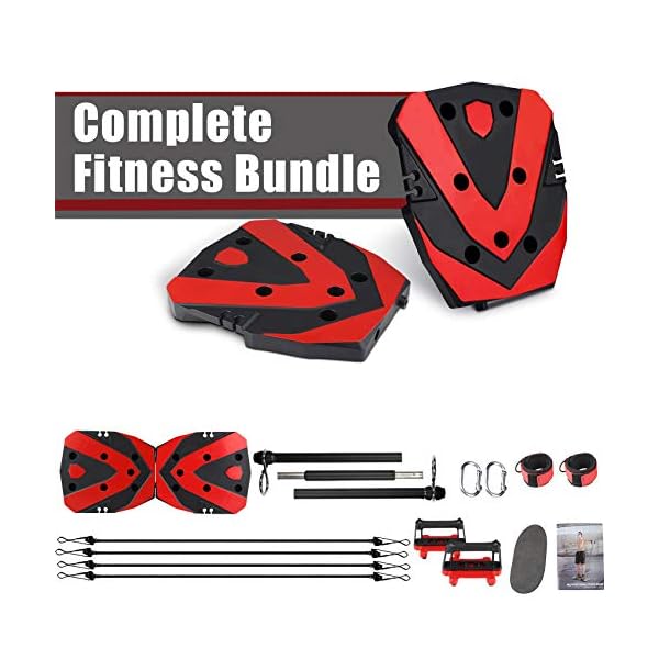 Portable-Home-Gym-Workout-Equipment-with-12-Exercise-Accessories-Including-Heavy-Resistance-BandsAbs-WorkoutPush-up-Stand-Tricep-BarPilates-Bar-and-More-for-Full-Body-Workouts-System-Men-Women Portable Home Gym Workout Equipment with 12 Exercise Accessories Including Heavy Resistance Bands,Abs Workout,Push-up Stand, Tricep Bar,Pilates Bar and More for Full Body Workouts System Men Women