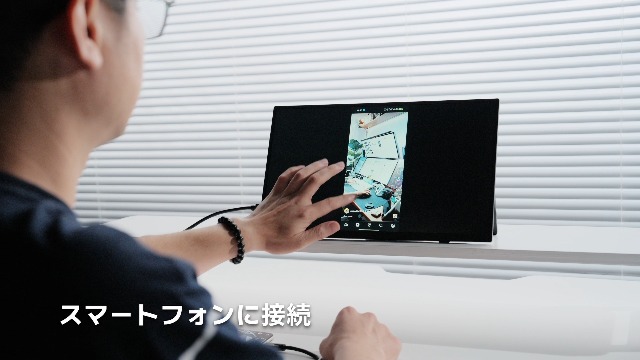 Amazon.co.jp: モバイルモニター 15.6インチ タッチパネル FHD 非光沢