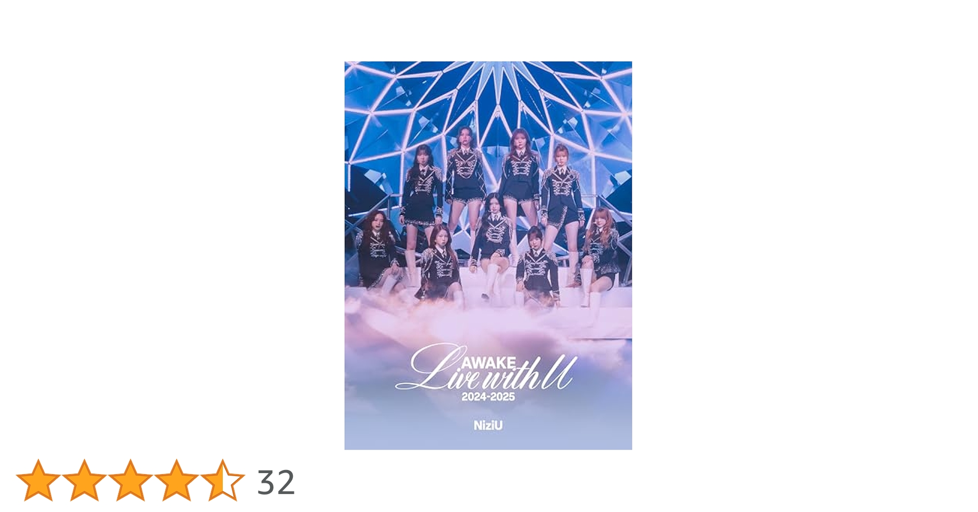 NiziU AWAKE BluRay 特典付き NiziU 最新ライブ Blu-ray『NiziU Live with U 2024-2025 “AWAKE